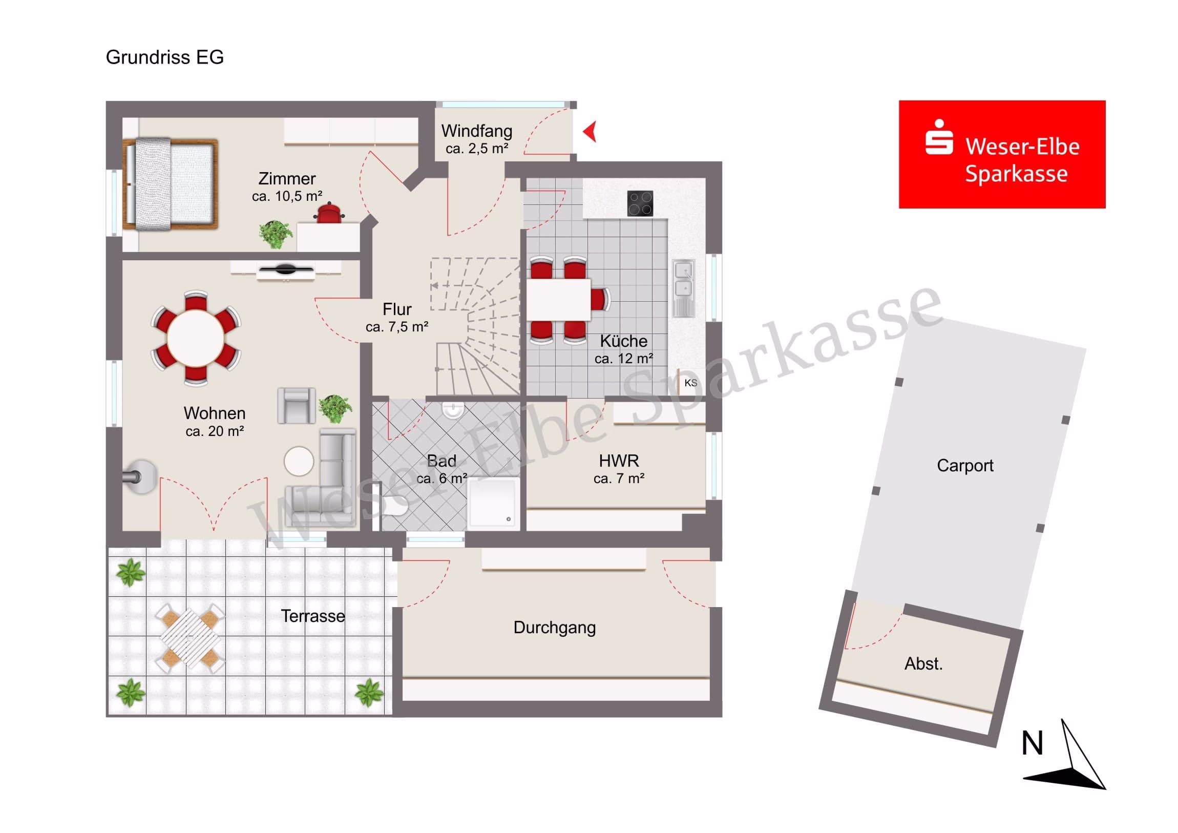 Grundriss Erdgeschoss