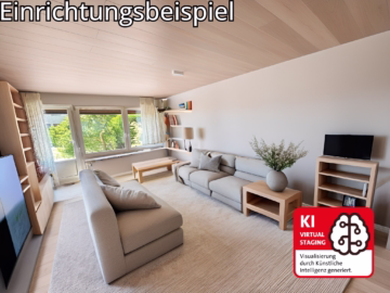 Charmantes Reihenmittelhaus in Sackgassenlage - Wohnzimmer (67567)