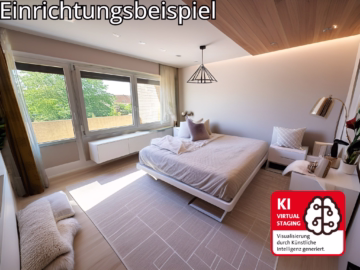 Charmantes Reihenmittelhaus in Sackgassenlage - Schlafzimmer OG (67584)