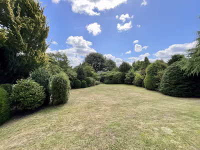 Schöne Lage: EFH mit großem Garten und Vollkeller - Blick in den eigenen Garten (80608)
