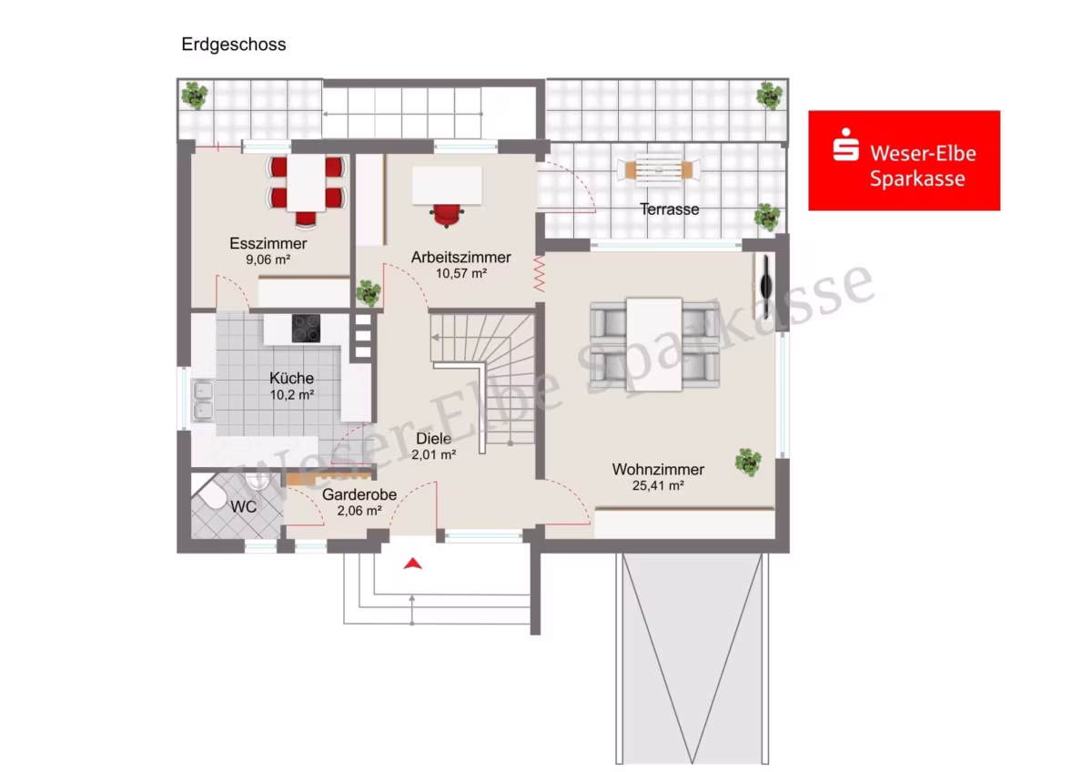 Grundriss Erdgeschoss