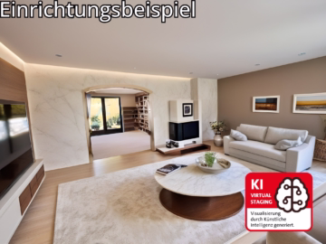 Charmantes Zuhause Nähe Bürgerpark - Beispiel Wohnzimmer (45570)