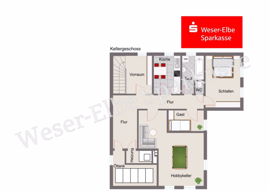 Grundriss Kellergeschoss