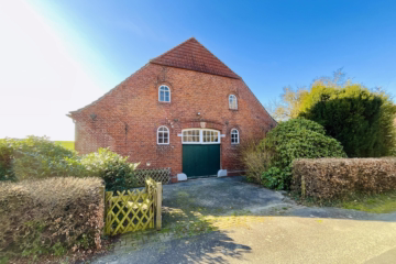 Schönes Landhaus mit großer Diele am Weserdeich - Außenansicht (44495)