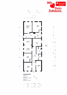 Zweifamilienhaus im schönen Bederkesa - Erdgeschoss (44929)