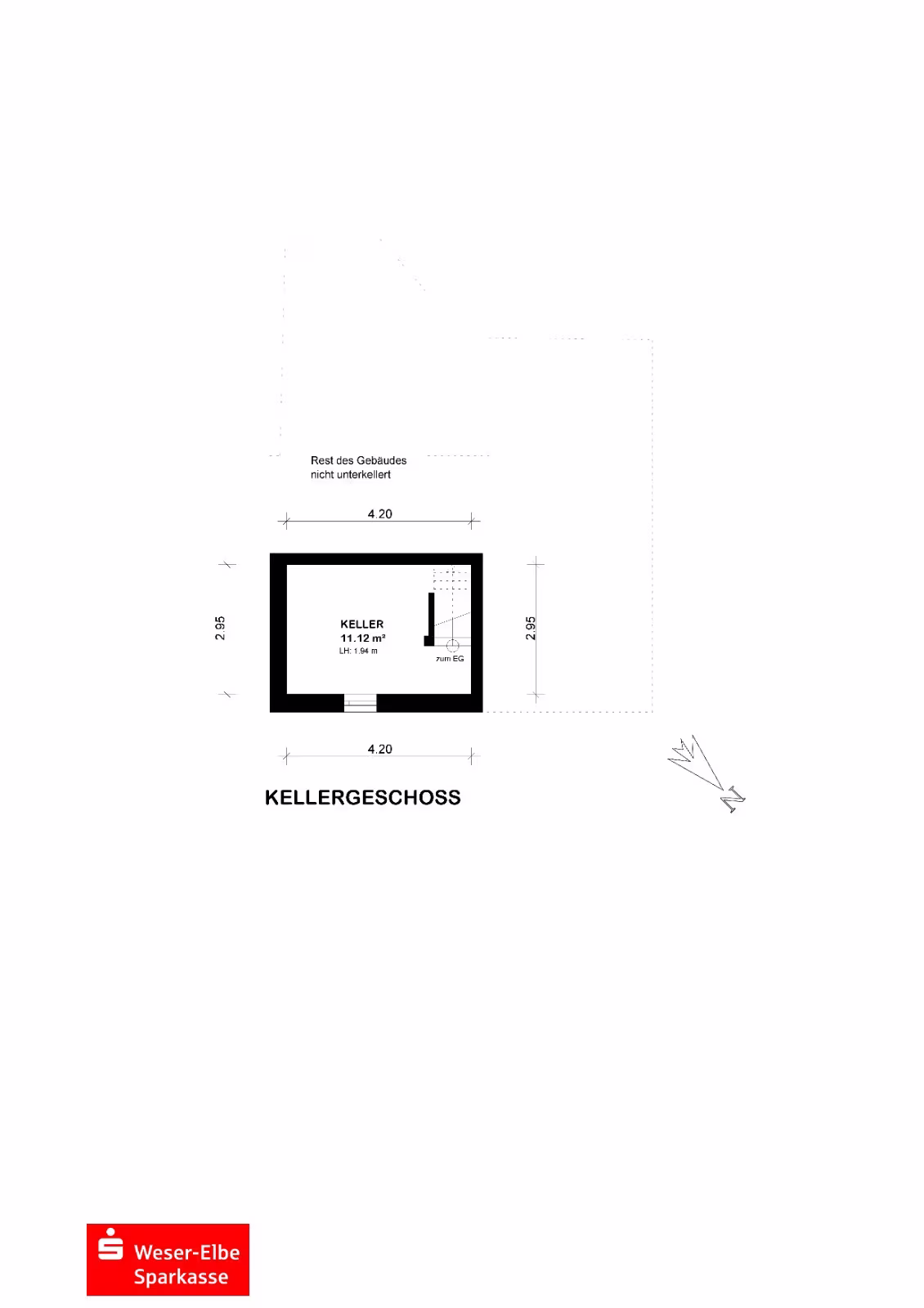 Grundriss Kellergeschoss