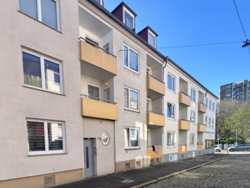 Attraktive 2-Zimmer-Wohnung mit zwei Balkonen - Vorderansicht (53517)