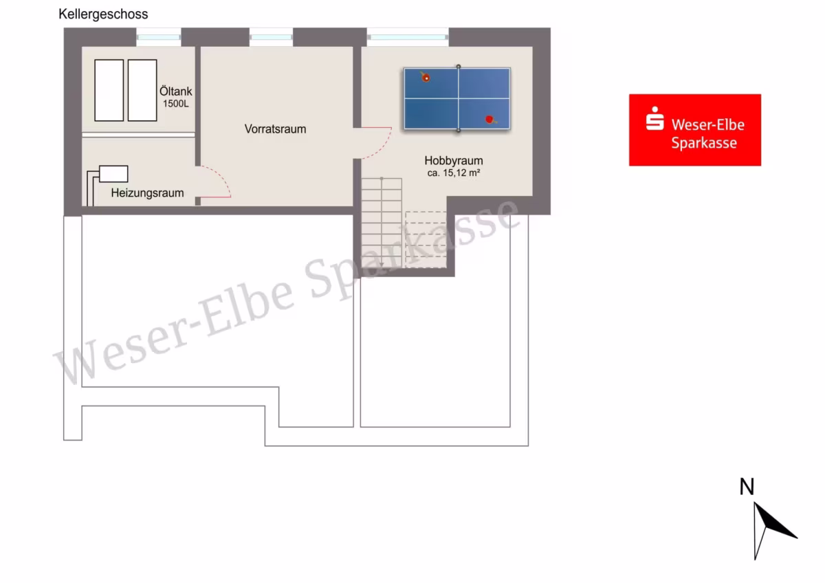 Grundriss Kellergeschoss