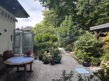 Erbpachtgrundstück: Haus am Fluss in Buschkämpen - Terrasse Norden (40271)
