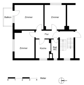Treppen steigen kein Problem!, 27576 Bremerhaven, Wohnung