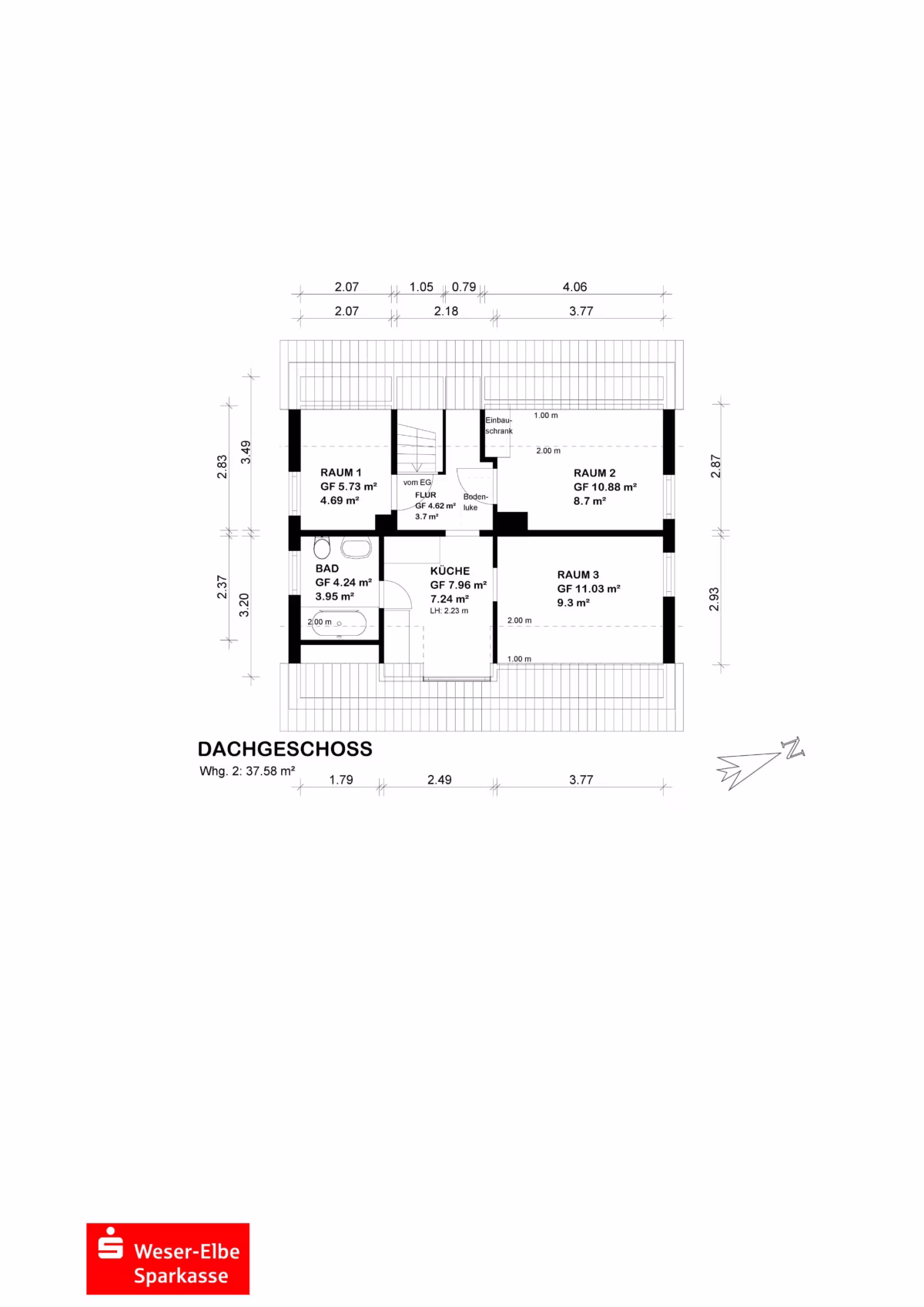 Grundriss DG