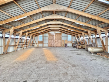 „Rohdiamant“ in idyllischer Lage am Ortsrand - Mehrzweckhalle/Maschinenschuppen (49758)