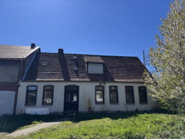 „Rohdiamant“ in idyllischer Lage am Ortsrand - Wohnhaus Straßenansicht (49711)