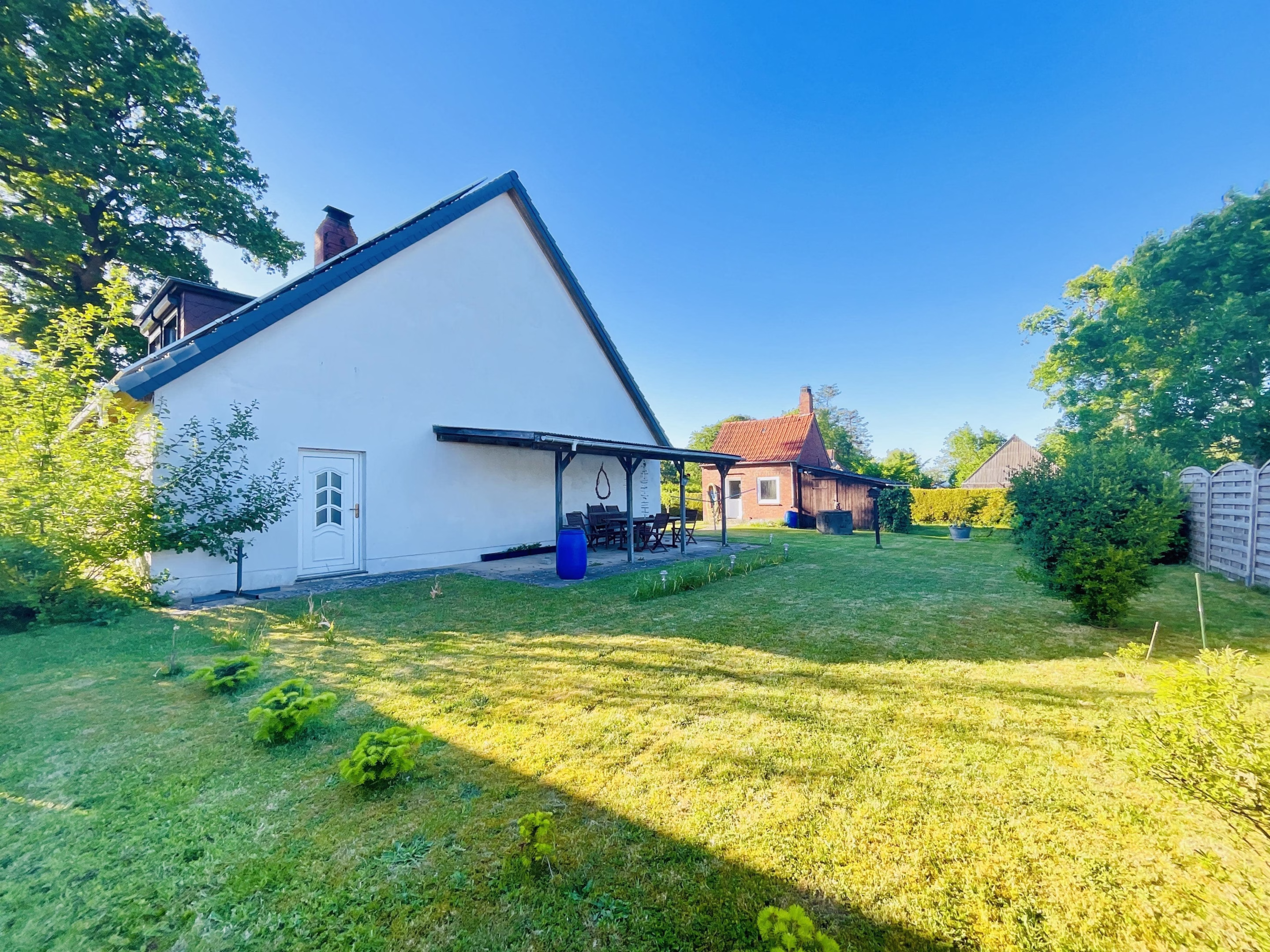 Überdachte Terrasse