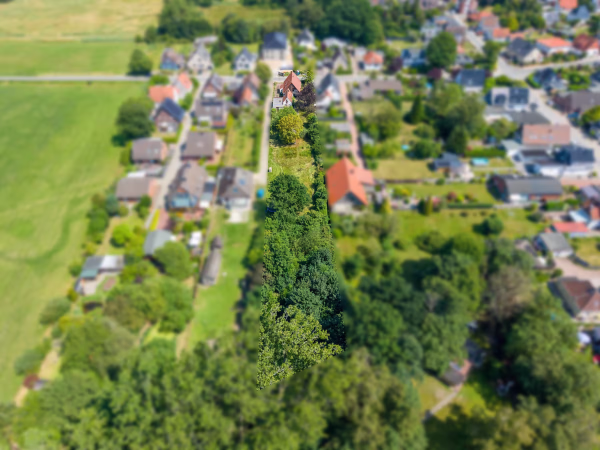 Drohnenaufnahme Rückansicht