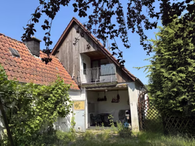 Großes Grundstück mit Altbestand -Schiffdorferdamm - Rückansicht (77864)