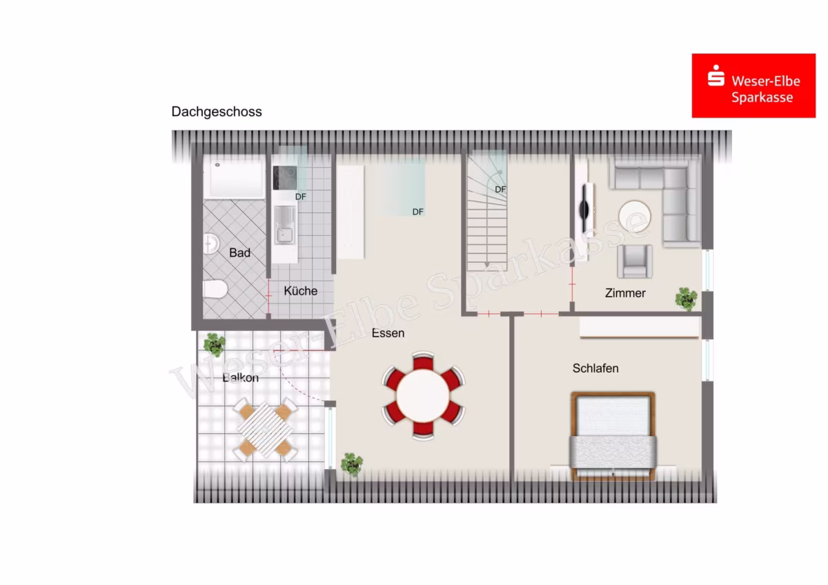 Grundriss Dachgeschoss