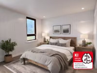 mit KI verändert - Schlafzimmer