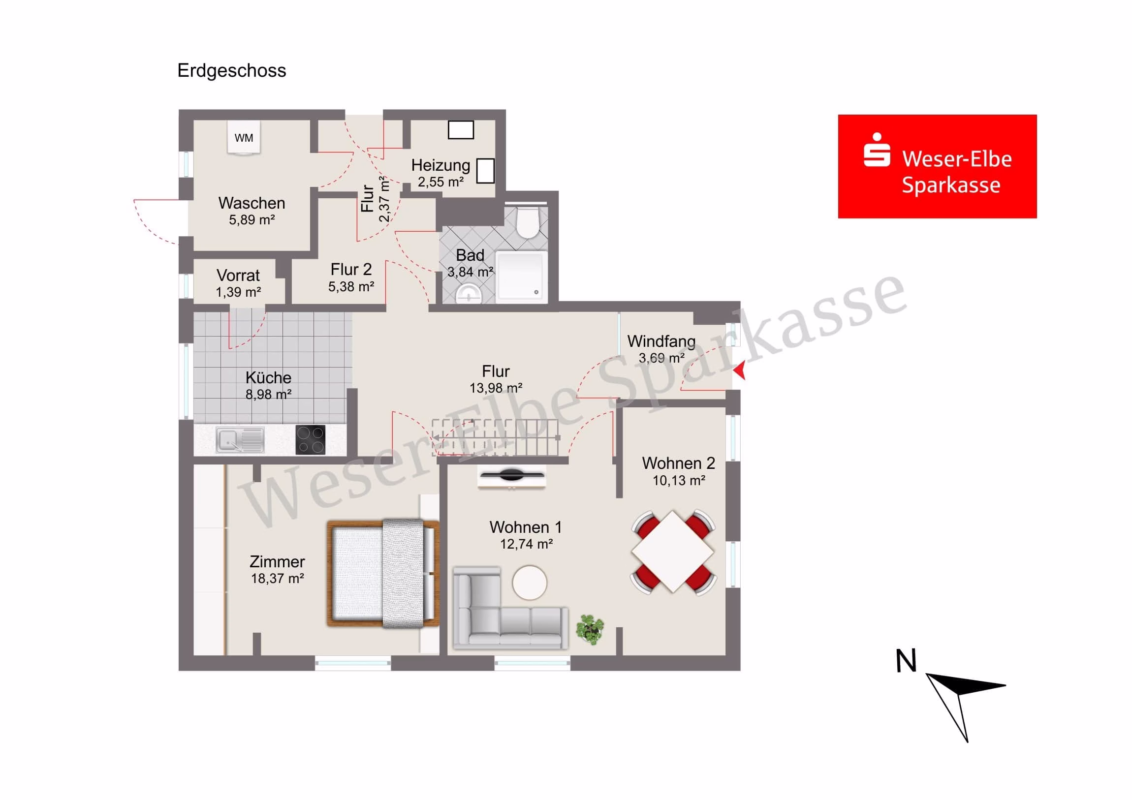 Grundriss Erdgeschoss