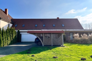 Ihr Wohntraum mit viel Grundstück in Geestenseth - Vorderansicht I (36360)