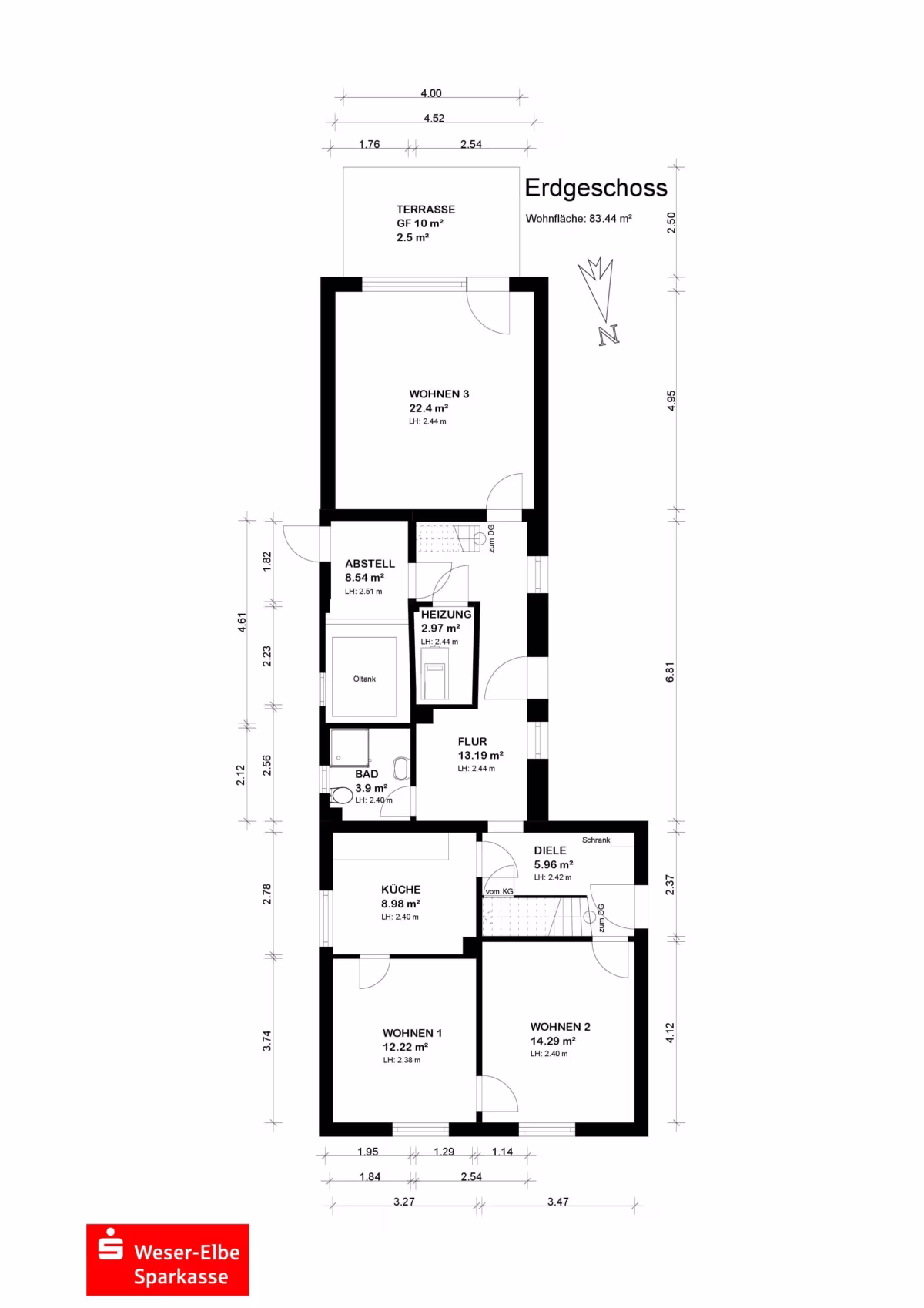 Grundriss Erdgeschoss