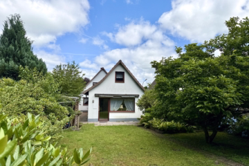 Idylle pur – Wohnen am Waldrand - Hausrückseite (68080)