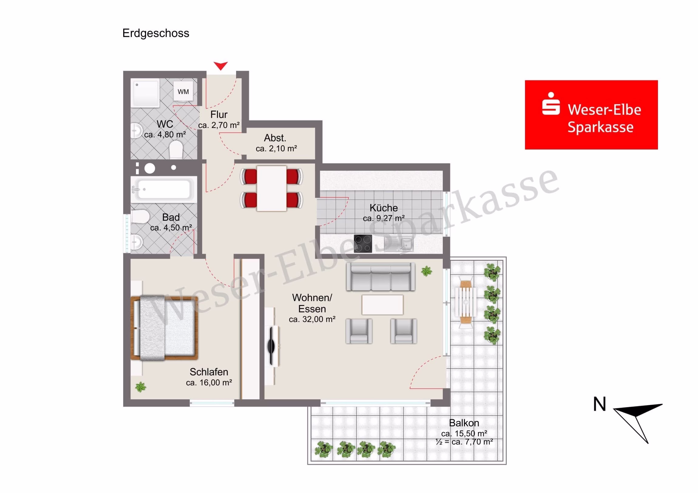 Grundriss Erdgeschoss