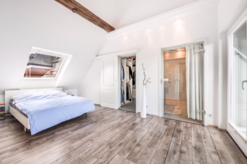 Außergewöhnliche Galeriewohnung am Yachthafen - Schlafzimmer (63369)