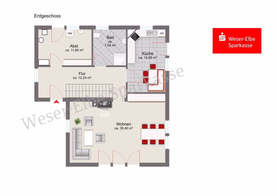 Grundriss Erdgeschoss