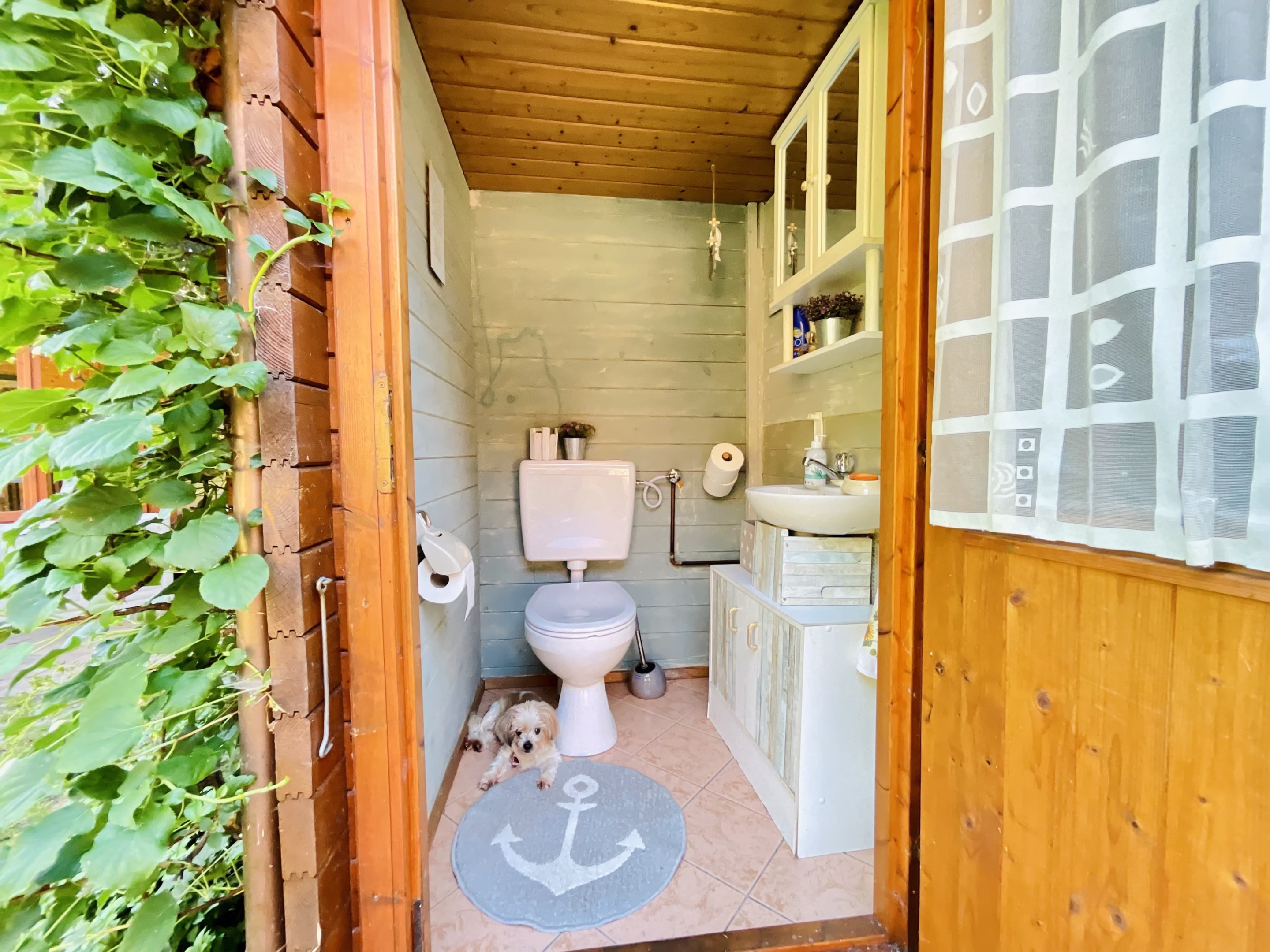 Gartentoilette
