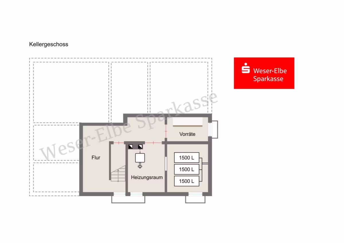 2: Grundriss Kellergeschoss