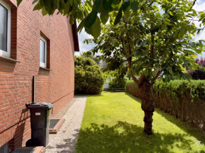 Vielseitiges Immobilien-Duo - Garten / Hausseite (80559)