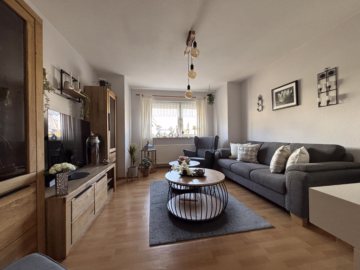 Naturschutzgebiet als Nachbarn – EFH in Wulsdorf - Wohnzimmer (45534)