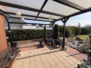 Naturschutzgebiet als Nachbarn – EFH in Wulsdorf - Terrasse (45548)