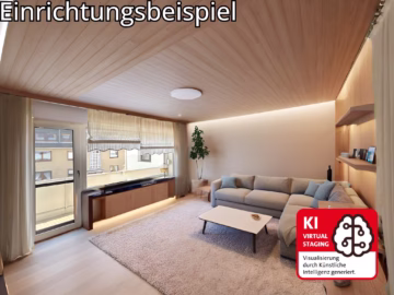3-Zimmer-Wohnung im 1. OG - Wohnzimmer (70102)