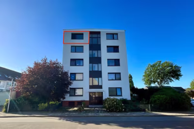 Attraktive 3-Zimmer-Wohung mit Süd-Balkon - Vorderansicht (88627)
