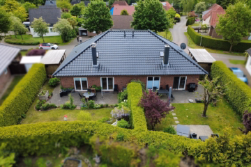 Vermietetes Doppelhaus in gefragter Lage - Gartenansicht (65219)