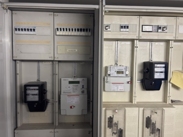 Vermietetes ZFH + Gewerbe & DG-Wohnung in Wulsdorf - Elektrik Vorderhaus (37029)