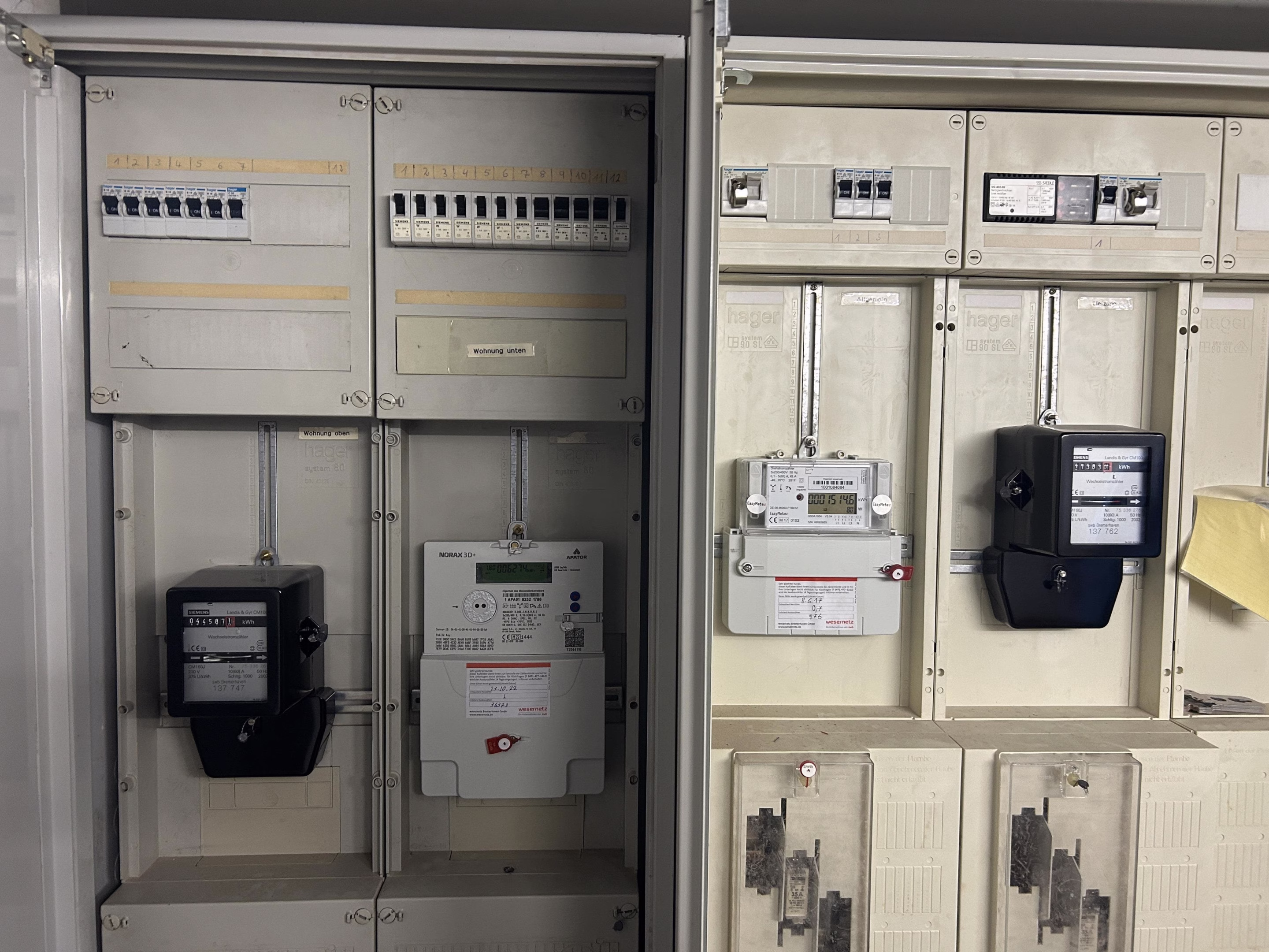 Elektrik Vorderhaus