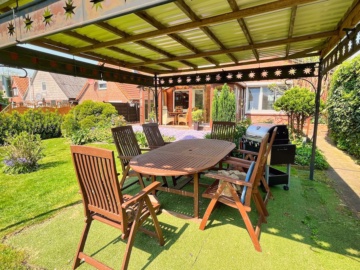 Großzügiges Einfamilienhaus in Krummendeich - Terrasse (35508)