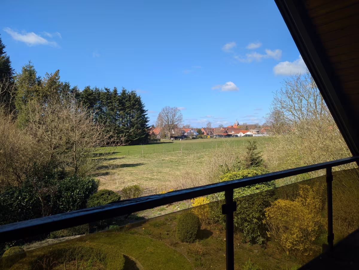 Balkon mit Ausblick