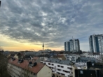 Abendausblick vom Balkon - 2-Zimmer-Wohnung in zentraler Lage