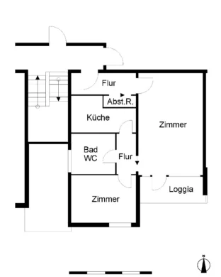 Praktische Aufteilung !, 27578 Bremerhaven, Wohnung