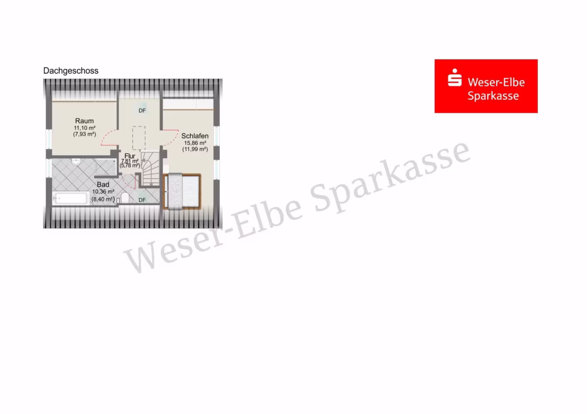 Grundriss Dachgeschoss