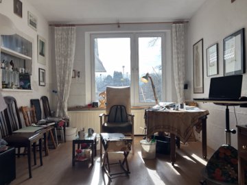 Altbauhaus aus 1892 mit 2 freien Wohneinheiten - Wohnzimmer (40582)