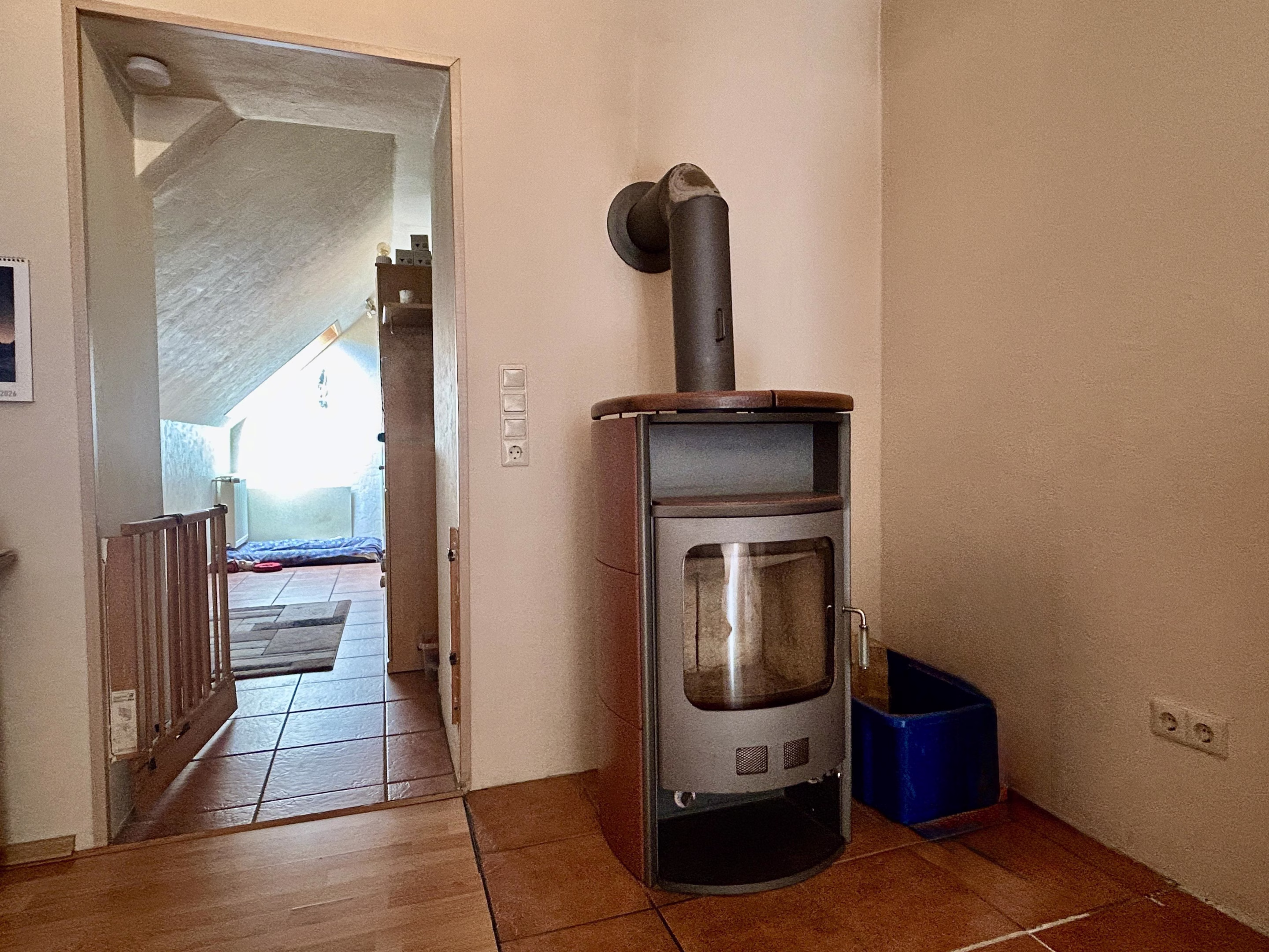 Kamin im OG