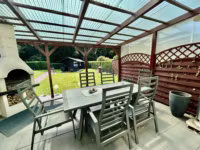 Überdachte Terrasse