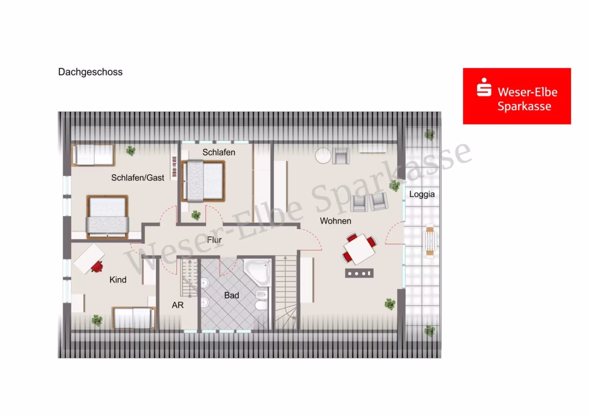 Grundriss Dachgeschoss