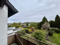 Aussicht vom Balkon