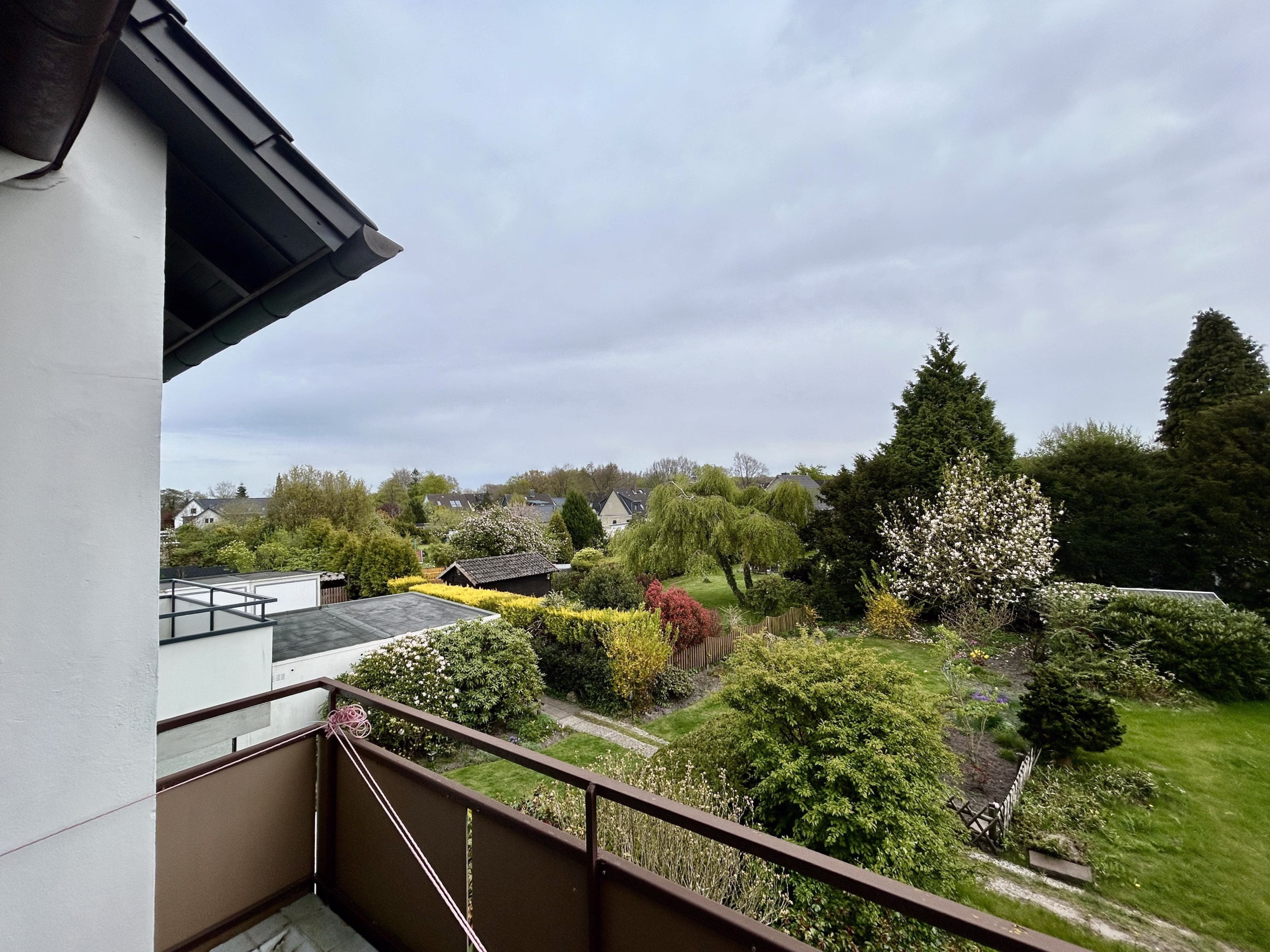 Aussicht vom Balkon